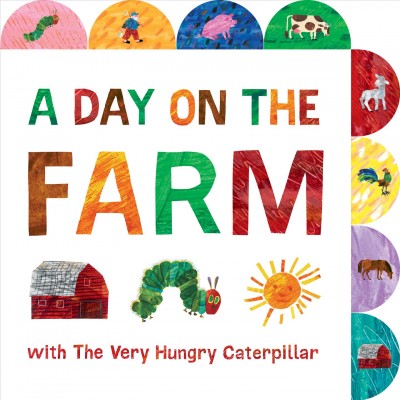 Book cover for A Day on the Farm with The Very Hungry Caterpillar
