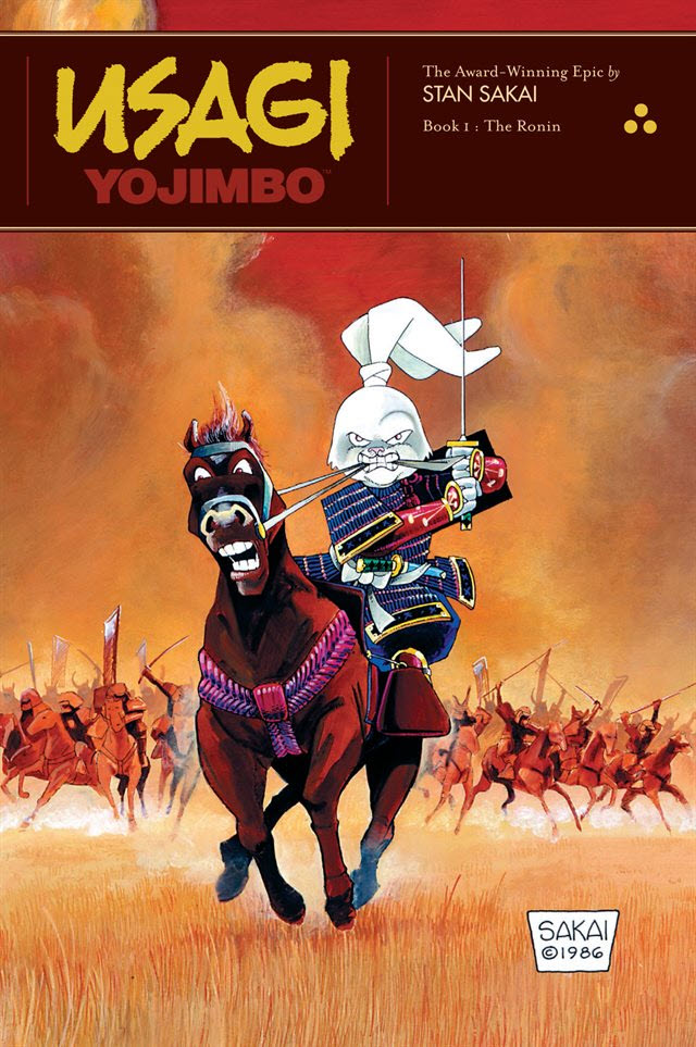 Book cover o Usagi Yobimbo Book 1: The Ronin
