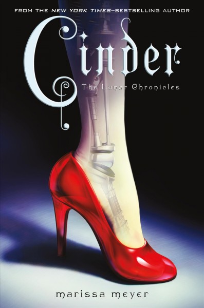 Book cover for Cinder by Marissa Meyer