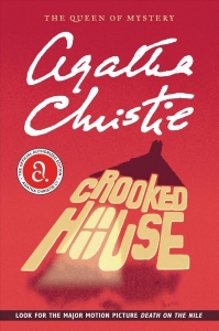 Book cover for Crooked House by Agatha Christie