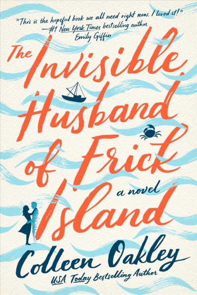 The book cover for The Invisible Husband of Frick Island