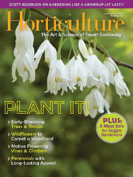 Cover of Horticulture magazine