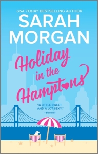 Book cover for holiday in the hamptons